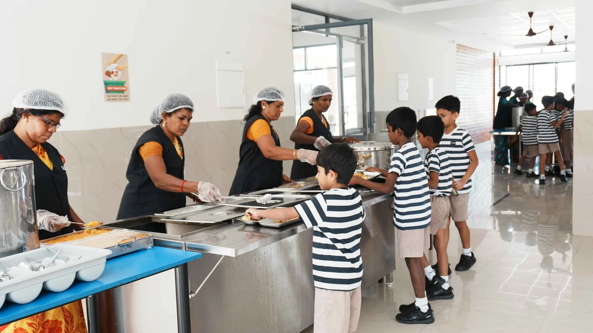 On-site kitchen & food spaces