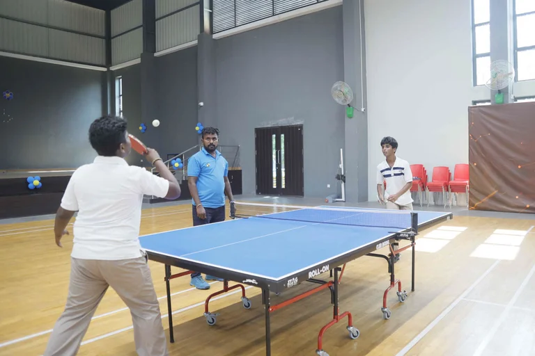 Table tennis area
